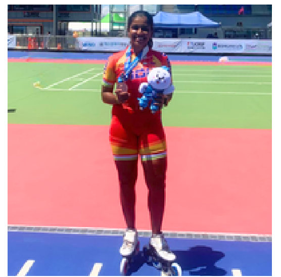 Meenalokshini International Skater