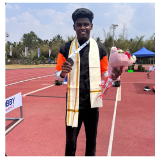 Kavin Raja State Level Polevault