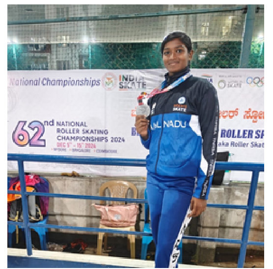 Sanjana Sundar National Level Skater
