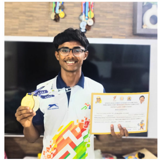 Sanjay Kumar State Level Athlete
