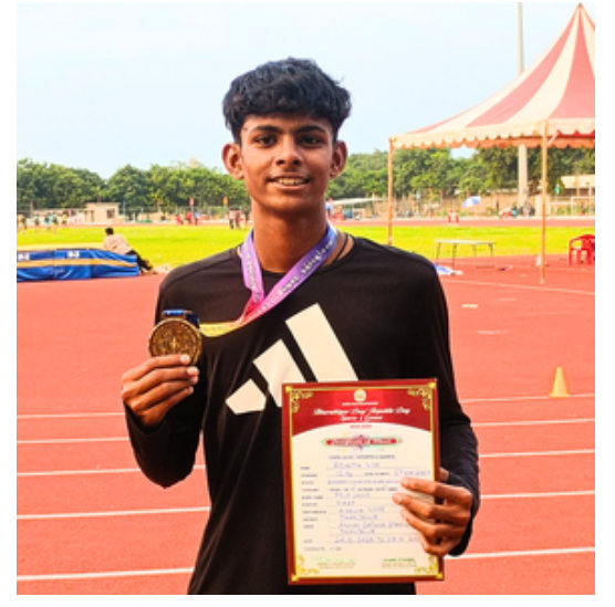 Rohit State Level Polevault Player