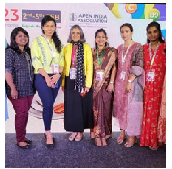 With Sheela Krishnaswamy