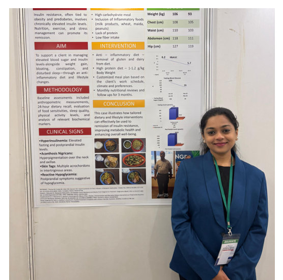 Poster Presentation at Dr. Mohans Conference